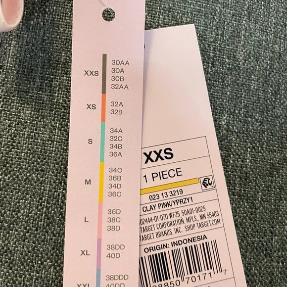 Target Pink Lace Corset Top - Picture 4 of 4